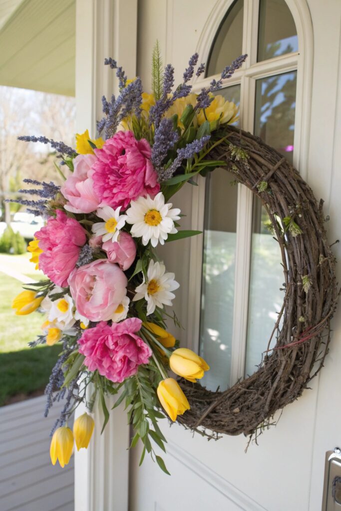 10 DIY Spring Wreaths to Transform Your Front Porch Instantly