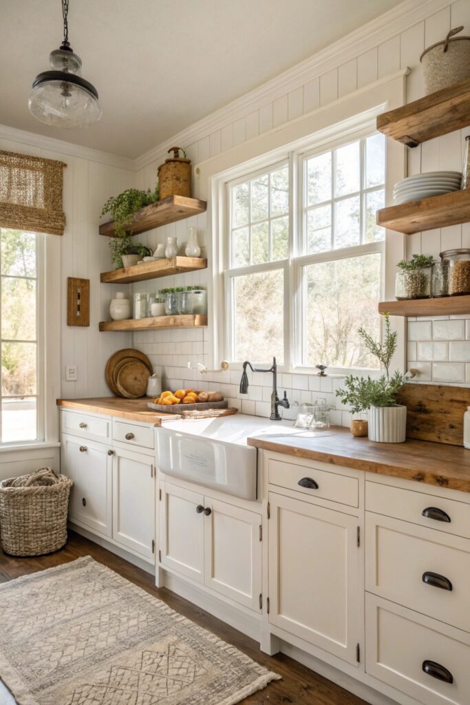 12 Inspiring Farmhouse Kitchen Design Ideas That Feel Warm & Timeless