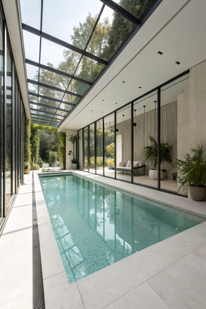 10 Modern Indoor Pool Designs That Feel Like a Luxury Resort 10 Modern Indoor Pool Designs That Feel Like a Luxury Resort