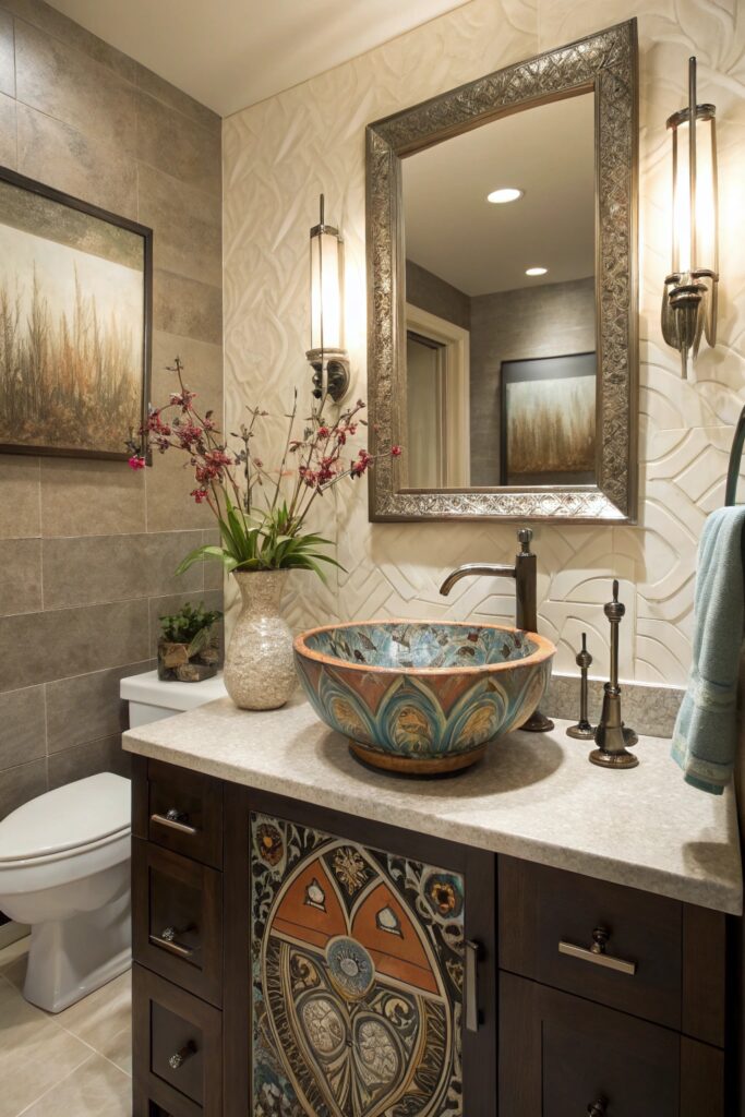 11 Half Bathroom Ideas That Turn a Tiny Powder Room Into a Stylish Space