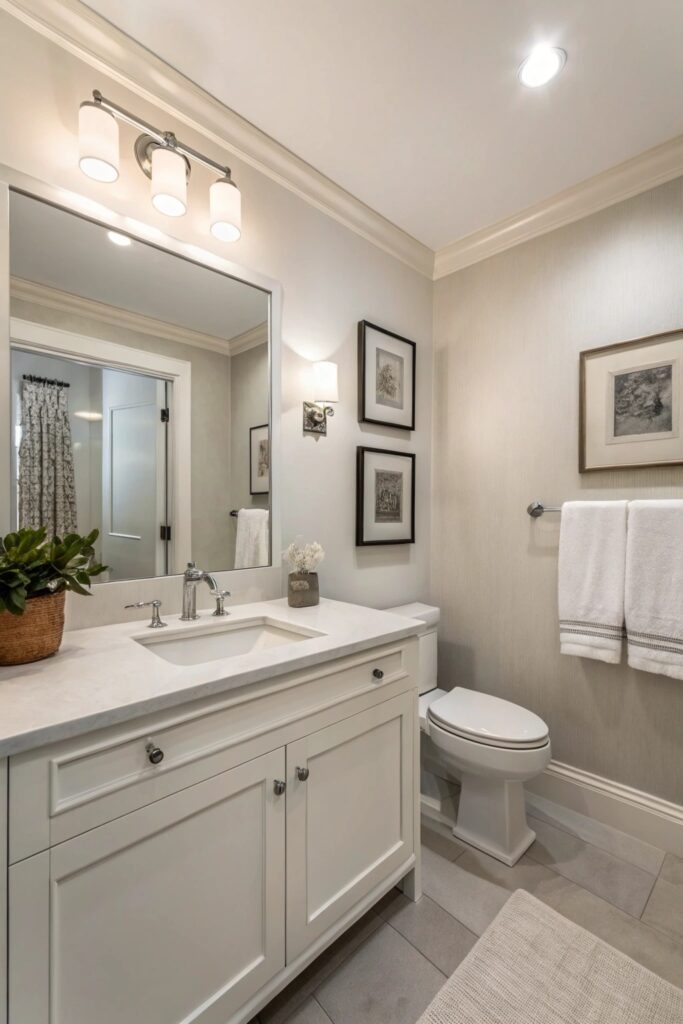 11 Half Bathroom Ideas That Turn a Tiny Powder Room Into a Stylish Space