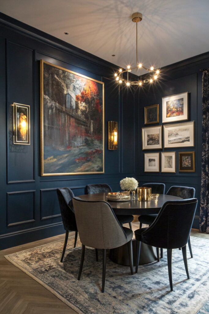 11 Moody Dining Room Ideas to Create an Elegant and Eclectic Atmosphere 11 Moody Dining Room Ideas to Create an Elegant and Eclectic Atmosphere