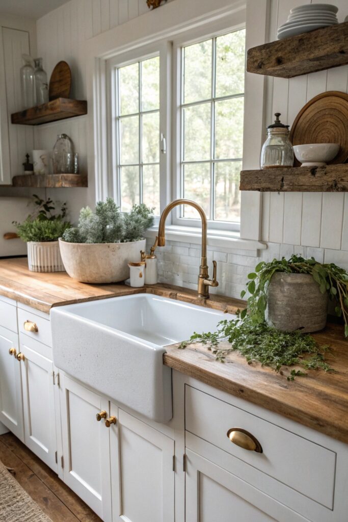 12 Inspiring Farmhouse Kitchen Design Ideas That Feel Warm & Timeless