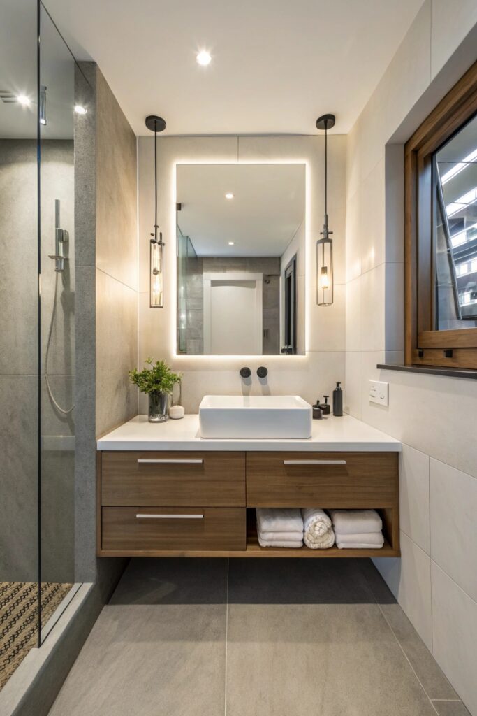 11 Half Bathroom Ideas That Turn a Tiny Powder Room Into a Stylish Space