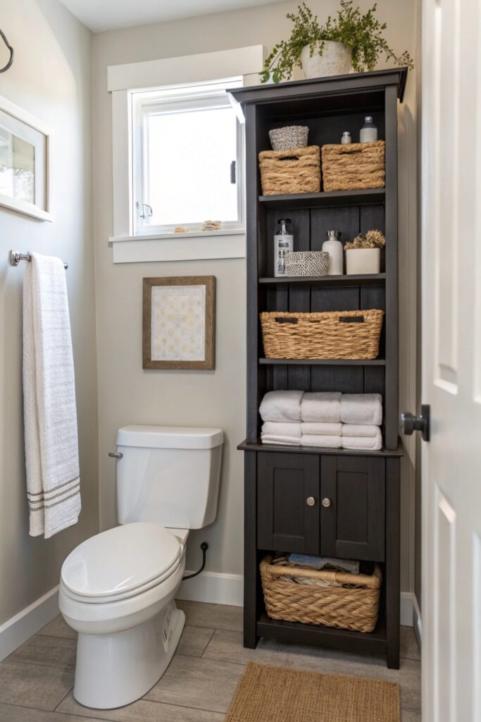 13 Creative Small Bathroom Ideas for Better Storage and Style