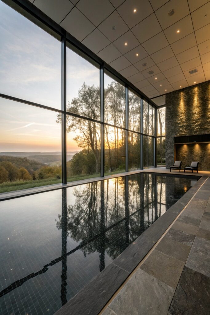 10 Modern Indoor Pool Designs That Feel Like a Luxury Resort 10 Modern Indoor Pool Designs That Feel Like a Luxury Resort