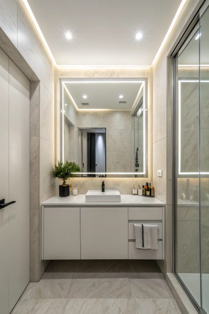 11 Half Bathroom Ideas That Turn a Tiny Powder Room Into a Stylish ...