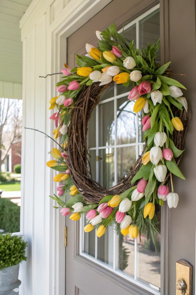 10 DIY Spring Wreaths to Transform Your Front Porch Instantly
