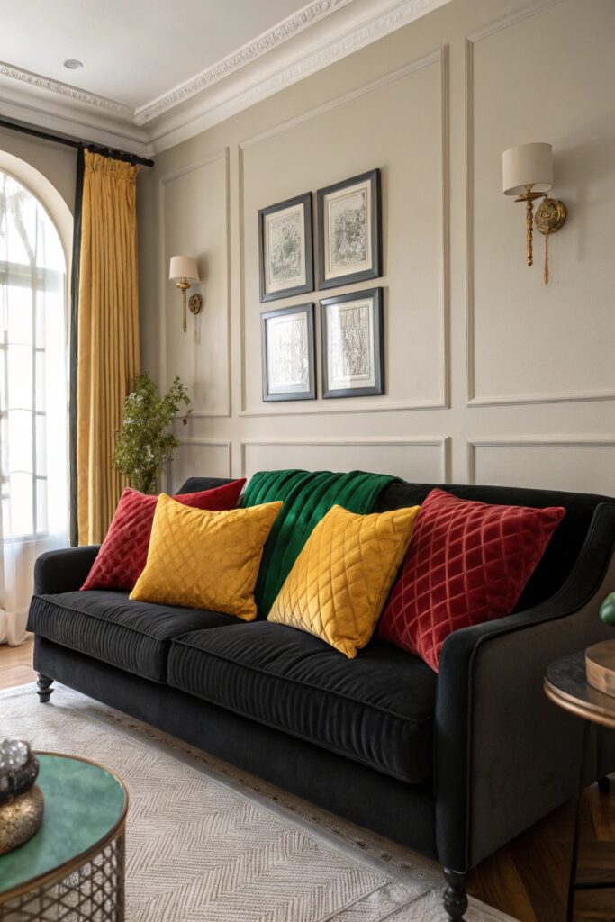12 Stunning Black Sofa Living Room Designs That Make Your Space Look Luxurious 12 Stunning Black Sofa Living Room Designs That Make Your Space Look Luxurious