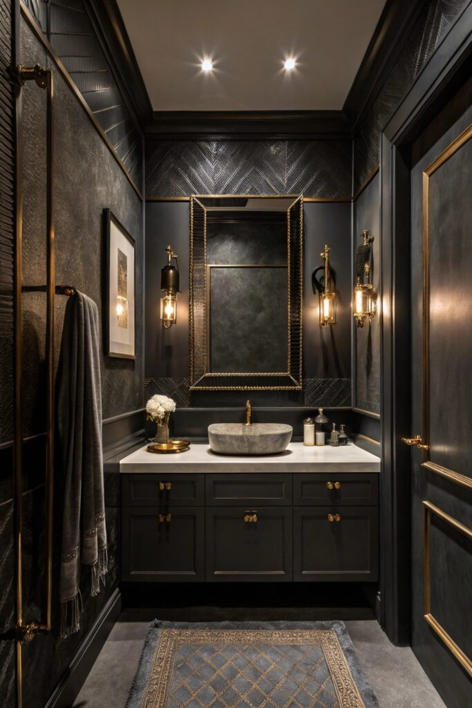 11 Half Bathroom Ideas That Turn a Tiny Powder Room Into a Stylish Space