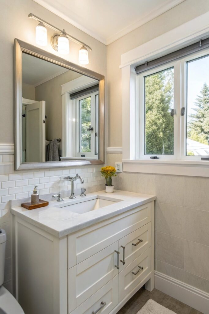 13 Creative Small Bathroom Ideas for Better Storage and Style