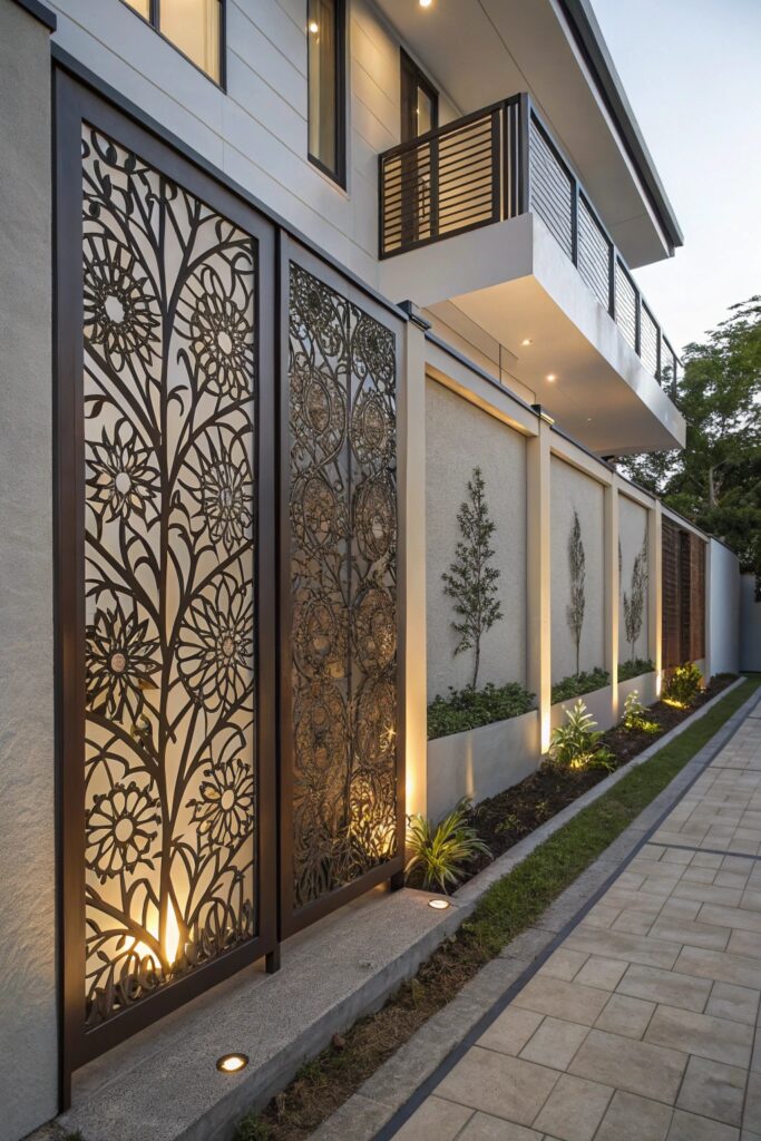 12 Exterior Wall Design Ideas That Add Privacy and Modern Style 12 Exterior Wall Design Ideas That Add Privacy and Modern Style