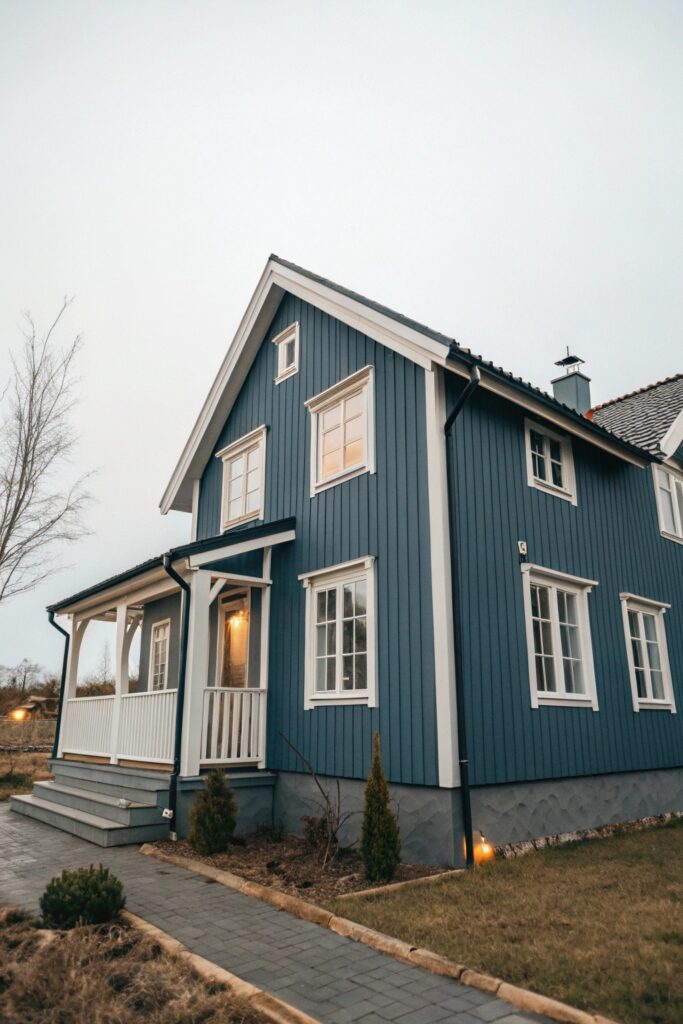 12 Dark Blue House Exterior Ideas That Look Bold, Elegant, and Timeless 12 Dark Blue House Exterior Ideas That Look Bold, Elegant, and Timeless
