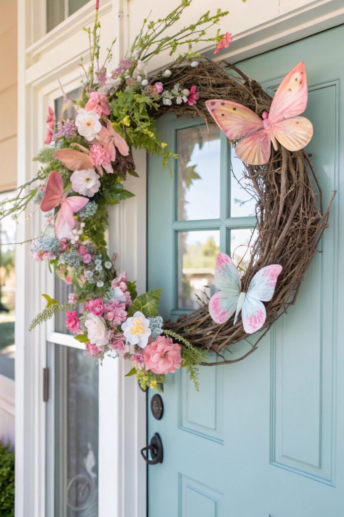 10 DIY Spring Wreaths to Transform Your Front Porch Instantly
