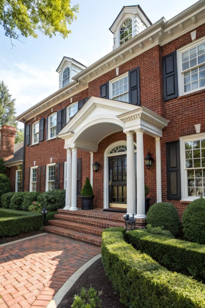 11 Red Brick House Exterior Ideas That Look Stunning