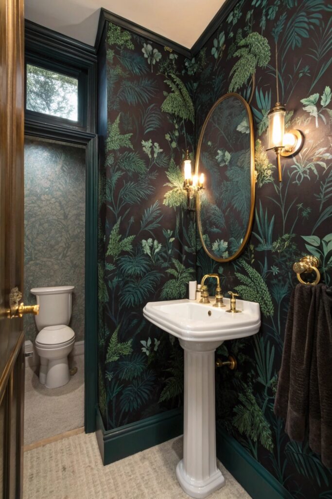 12 Tiny Powder Room Ideas That Make a Major Style Statement 12 Tiny Powder Room Ideas That Make a Major Style Statement