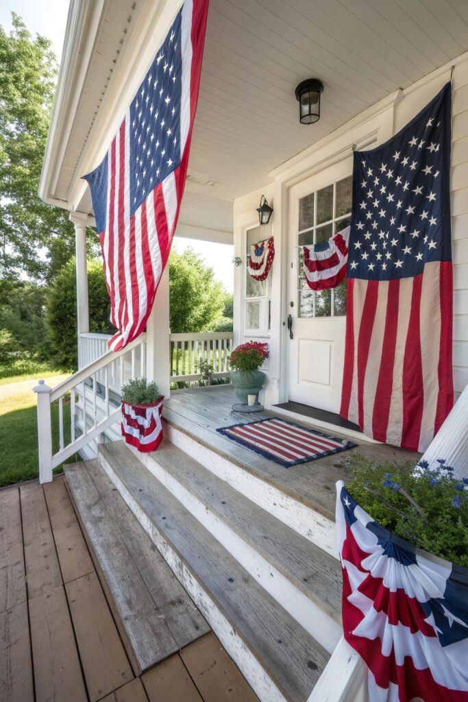 10 Patriotic 4th of July Porch Decor Ideas for a Festive Home