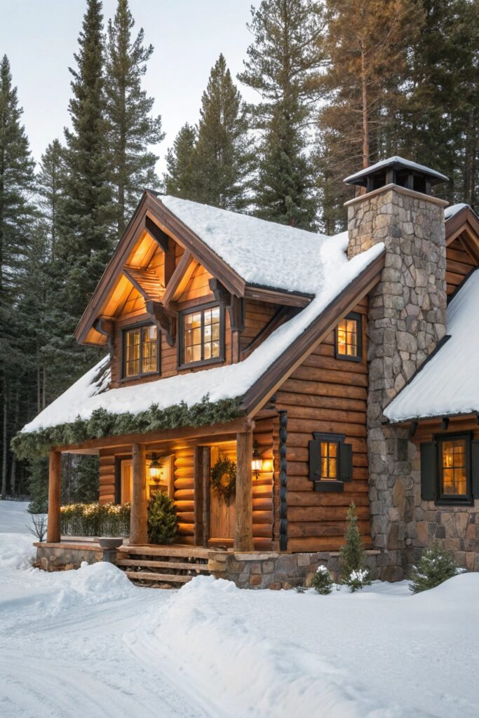 10 Cozy Winter Cabin Exterior Ideas You'll Love 10 Cozy Winter Cabin Exterior Ideas You'll Love