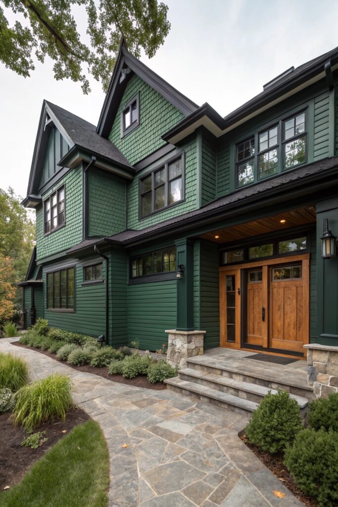 10 Green House Exterior Ideas That Feel Fresh and Modern 10 Green House Exterior Ideas That Feel Fresh and Modern