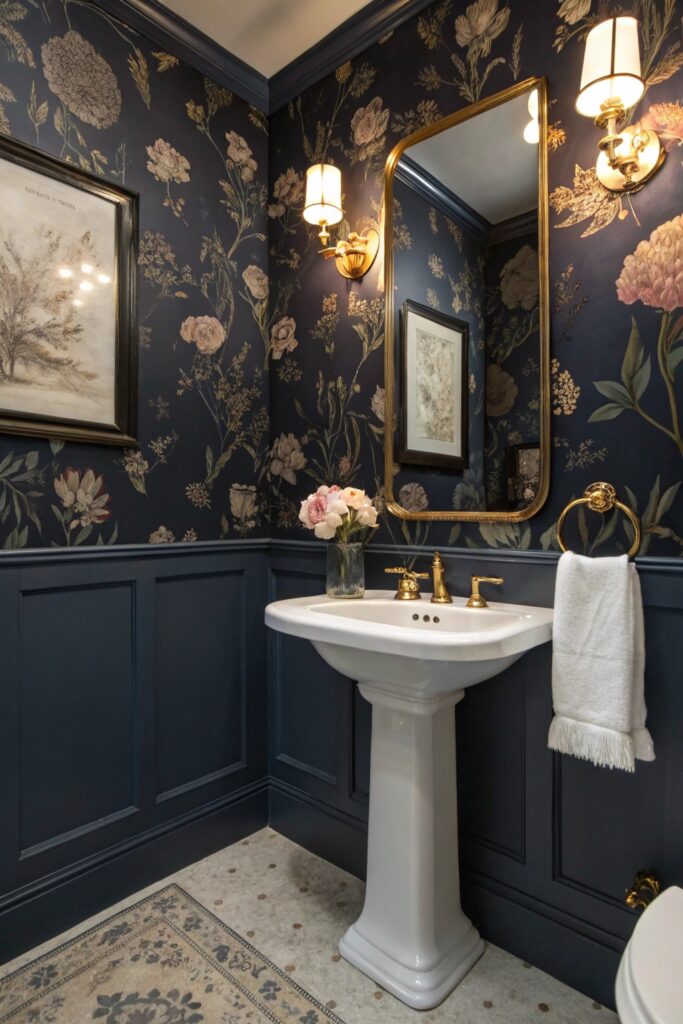 11 Bold Bathroom Wallpaper Ideas That Make a Statement
