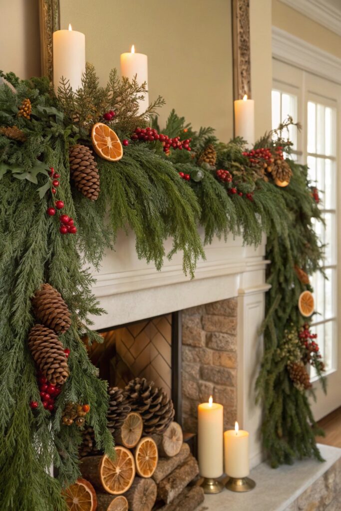 10 Winter Mantel Decorating Ideas That Feel Pinterest-Worthy