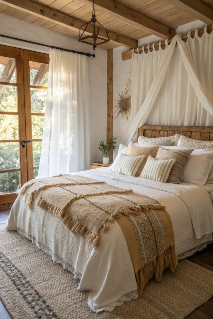 13 Boho Farmhouse Bedroom Ideas That Feel Cozy and Stylish 13 Boho Farmhouse Bedroom Ideas That Feel Cozy and Stylish