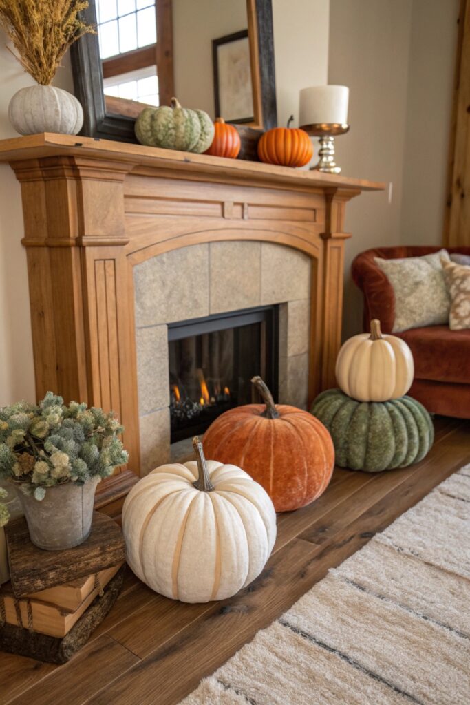 12 Fall Fireplace Decor Ideas for a Cozy Autumn Living Room