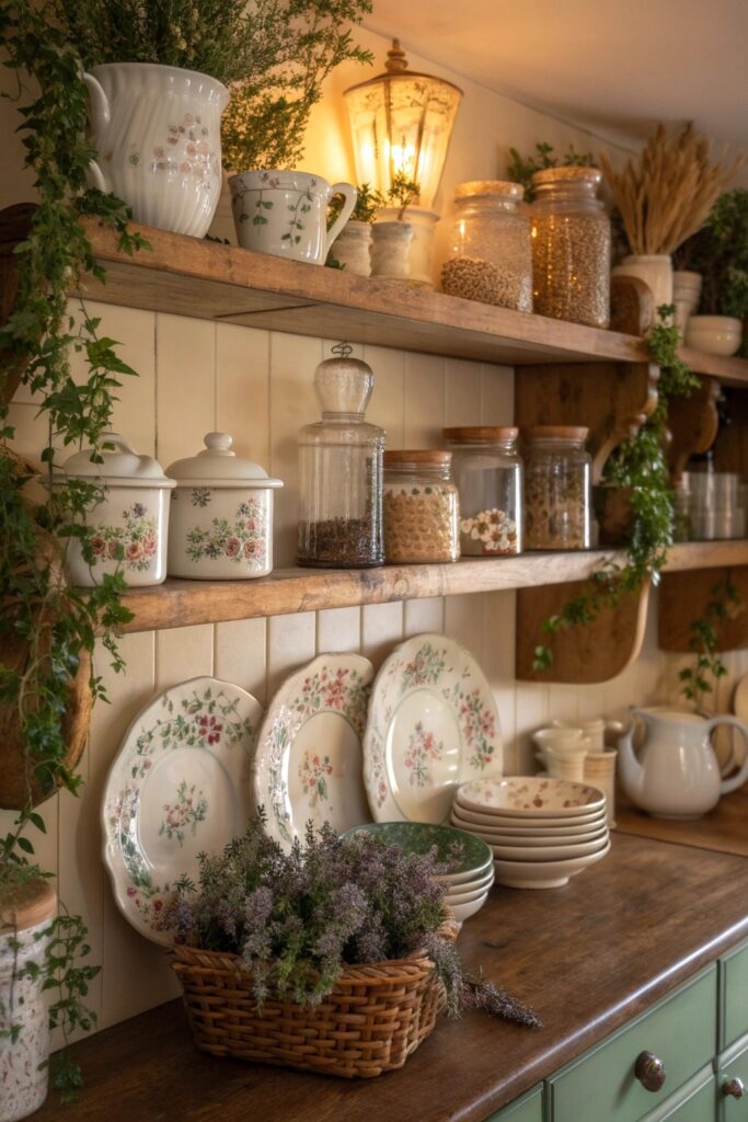 10 Cottagecore Kitchen Ideas Full of Cozy Charm
