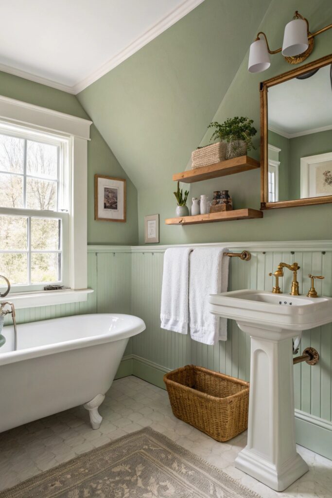 10 Green Bathroom Ideas That Feel Fresh & Relaxing