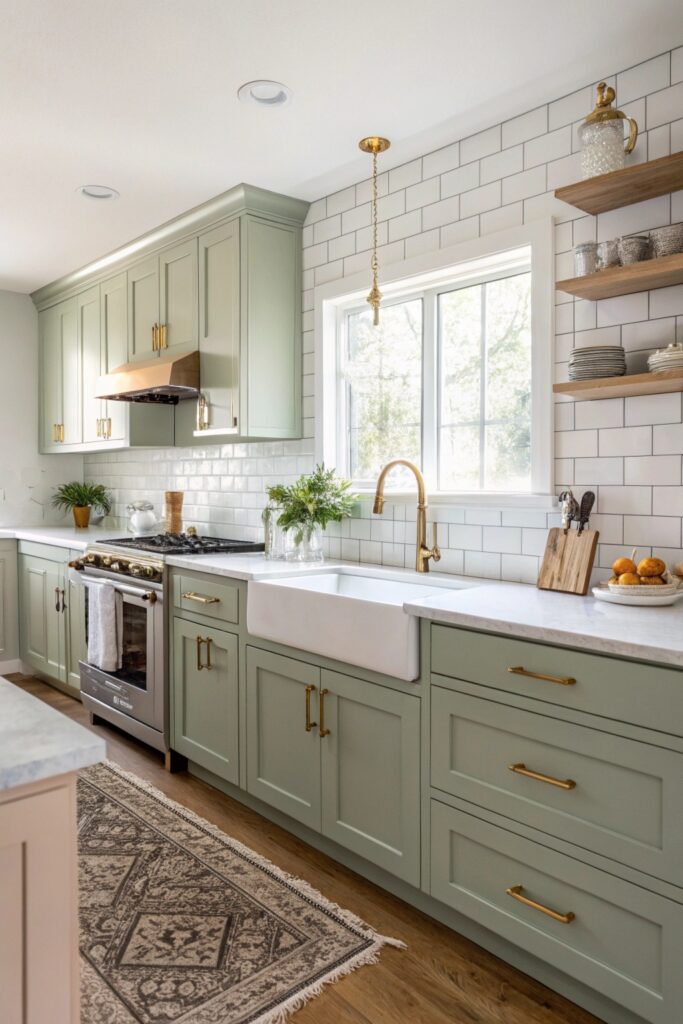 12 Green Kitchen Designs That Feel Fresh & Modern