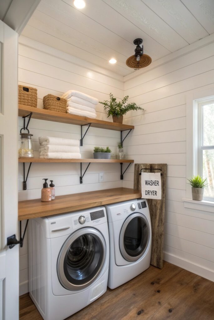 12 Farmhouse Laundry Room Ideas That Look Beautiful and Functional