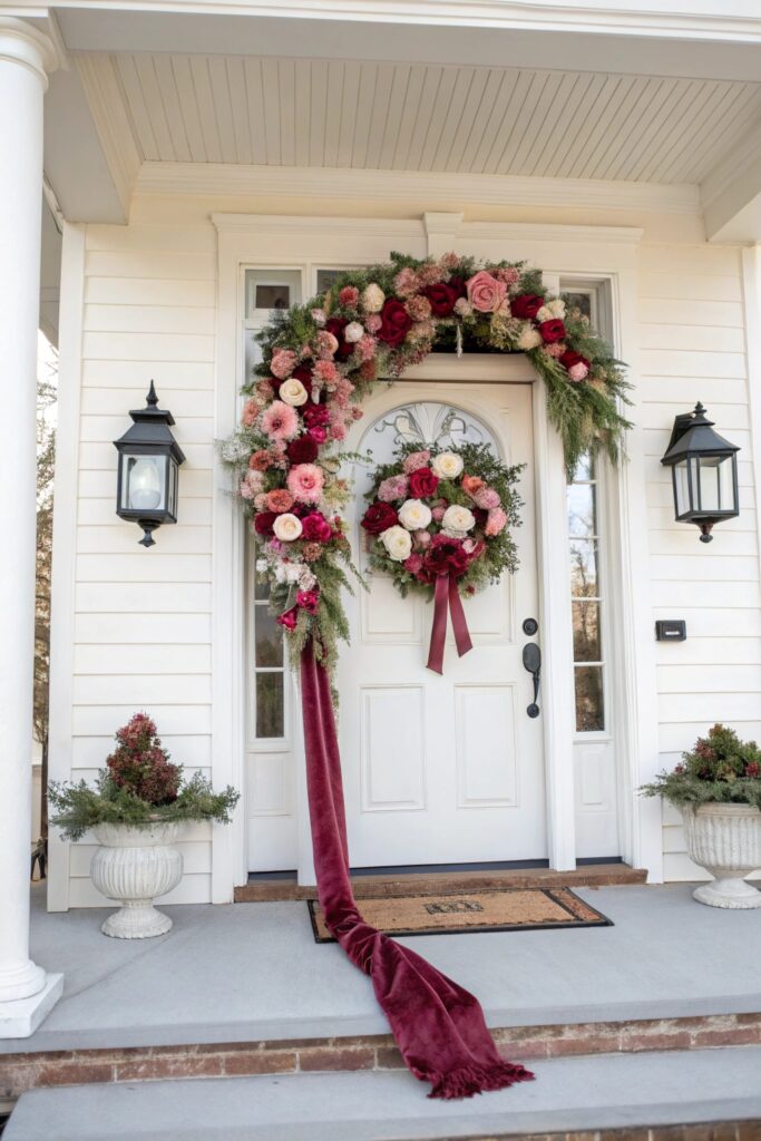 10 Valentine Front Porch Ideas That Feel Warm & Welcoming
