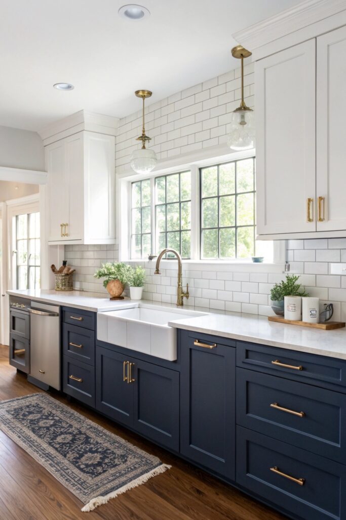11 Two-Tone Kitchen Cabinet Combinations That Look Stunning