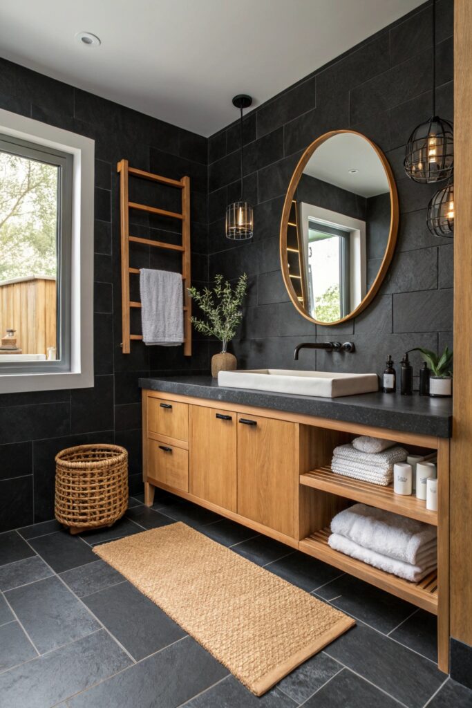 10 Black Bathroom Ideas That Look Bold & Luxurious 10 Black Bathroom Ideas That Look Bold & Luxurious