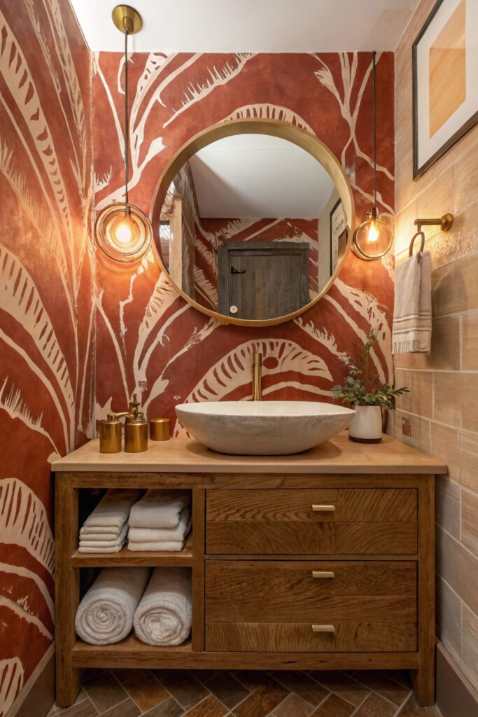 11 Bold Bathroom Wallpaper Ideas That Make a Statement