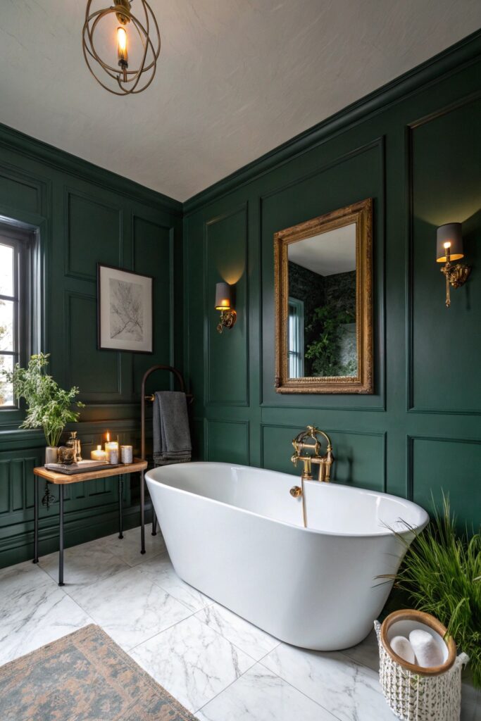 10 Green Bathroom Ideas That Feel Fresh & Relaxing