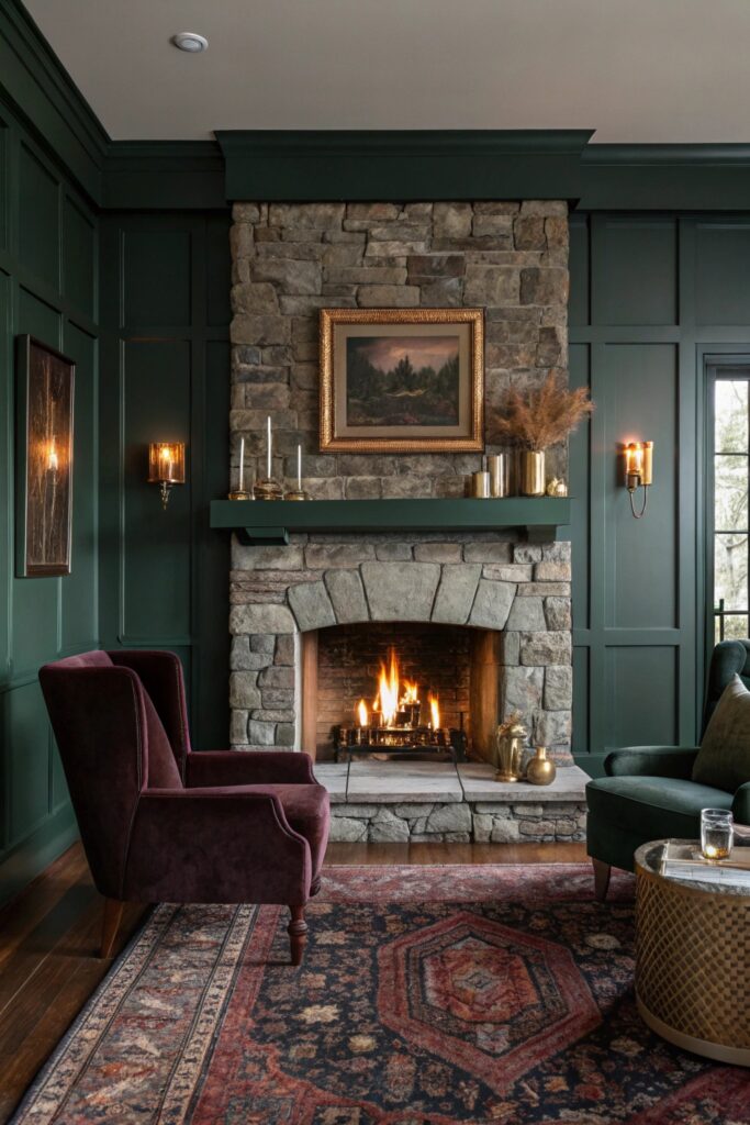 10 Moody Living Room Ideas That Feel Dramatic & Cozy