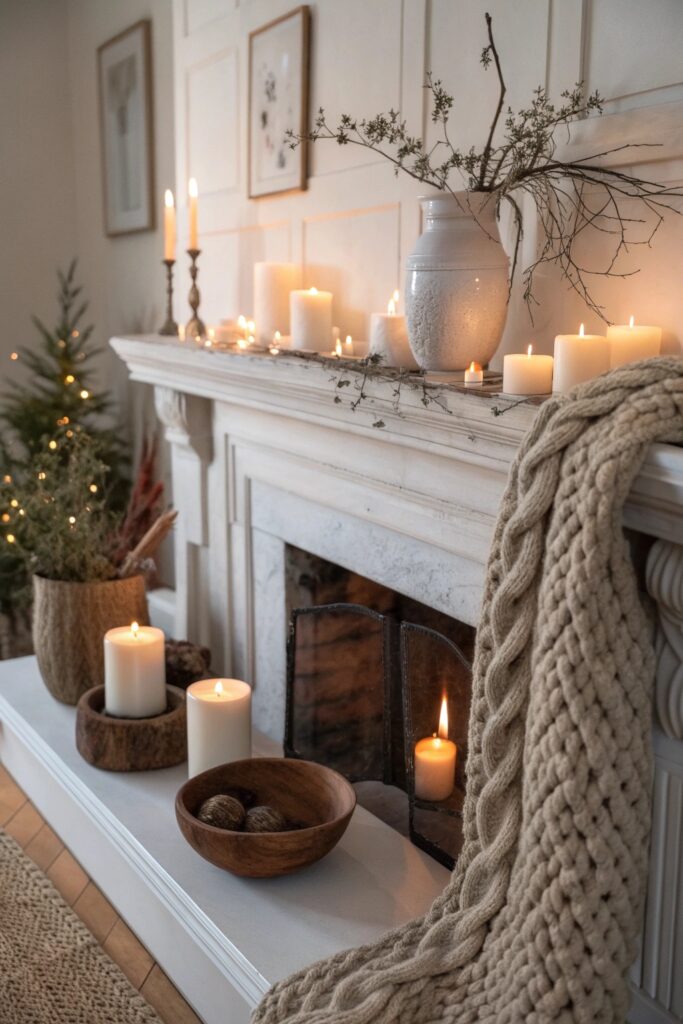 10 Winter Mantel Decorating Ideas That Feel Pinterest-Worthy