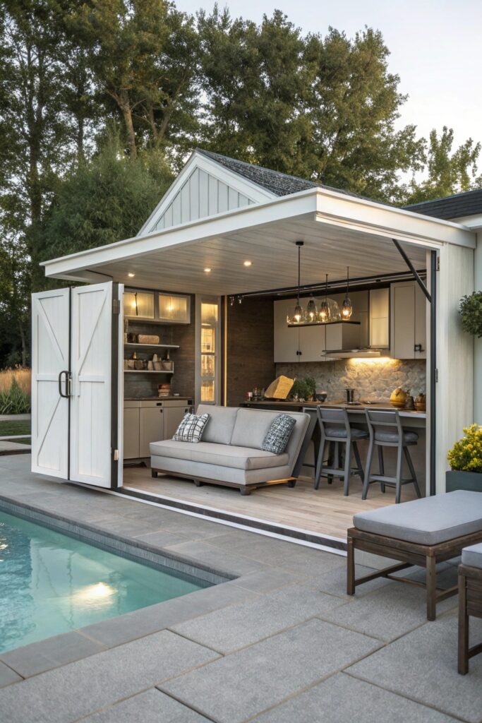 10 Pool House Ideas That Upgrade Your Backyard Space