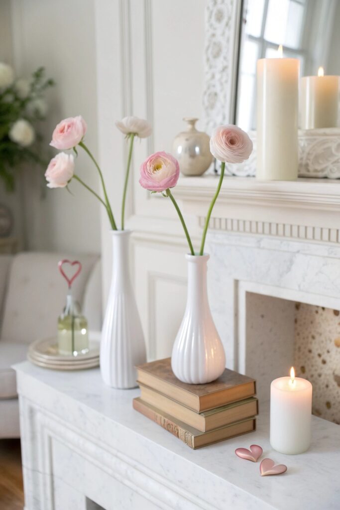 11 Valentine's Mantel Decor Ideas That Feel Romantic 11 Valentine's Mantel Decor Ideas That Feel Romantic