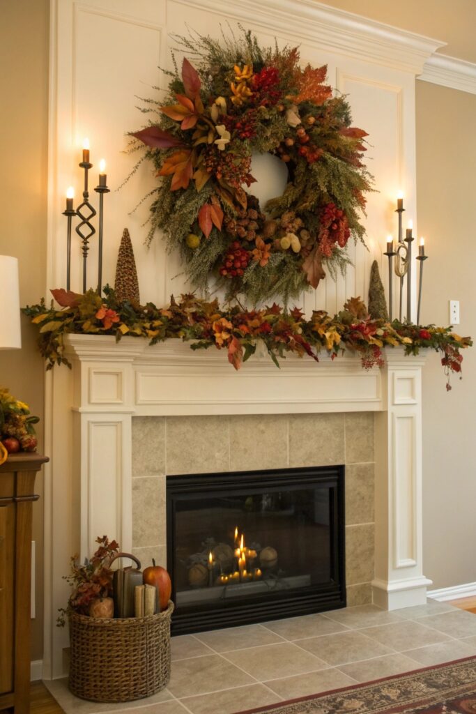 12 Fall Fireplace Decor Ideas for a Cozy Autumn Living Room
