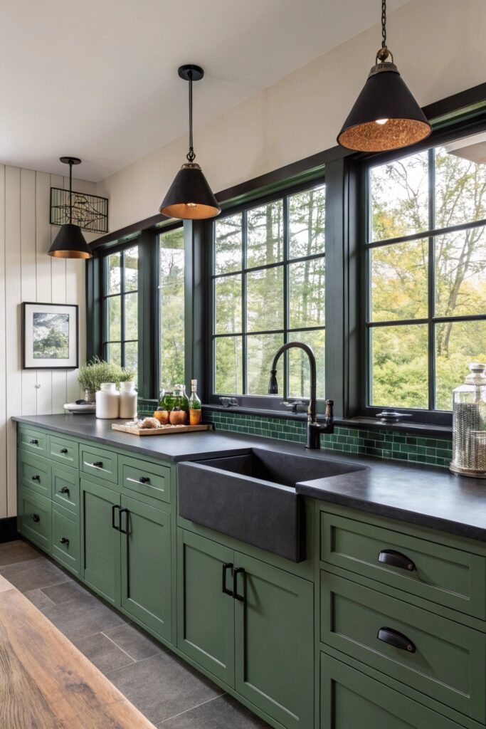 12 Green Kitchen Designs That Feel Fresh & Modern