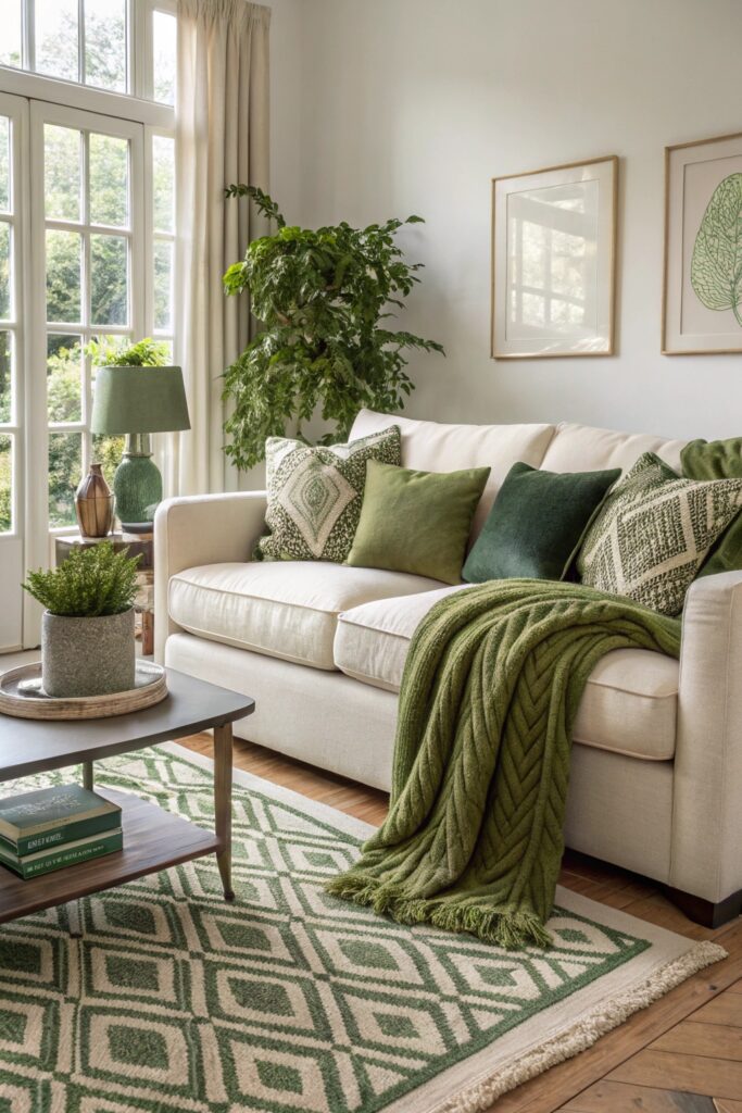 11 Green Living Room Decor Ideas That Feel Fresh and Modern 11 Green Living Room Decor Ideas That Feel Fresh and Modern