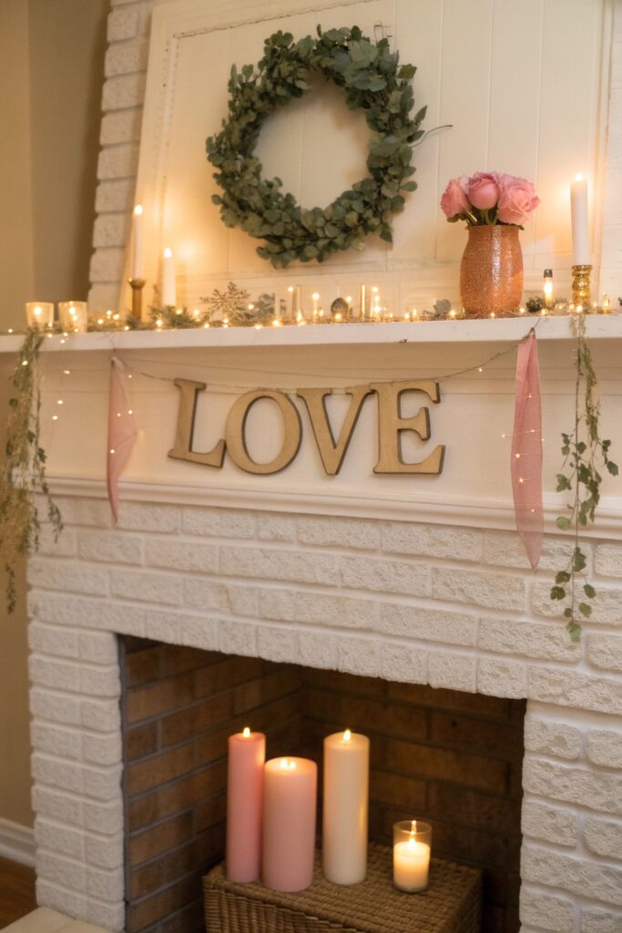 11 Valentine's Mantel Decor Ideas That Feel Romantic 11 Valentine's Mantel Decor Ideas That Feel Romantic