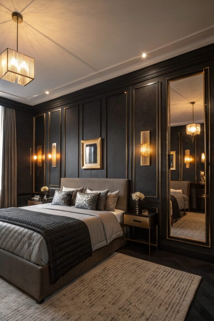 13 Moody Black Bedroom Ideas for a Bold Dark Decor Look