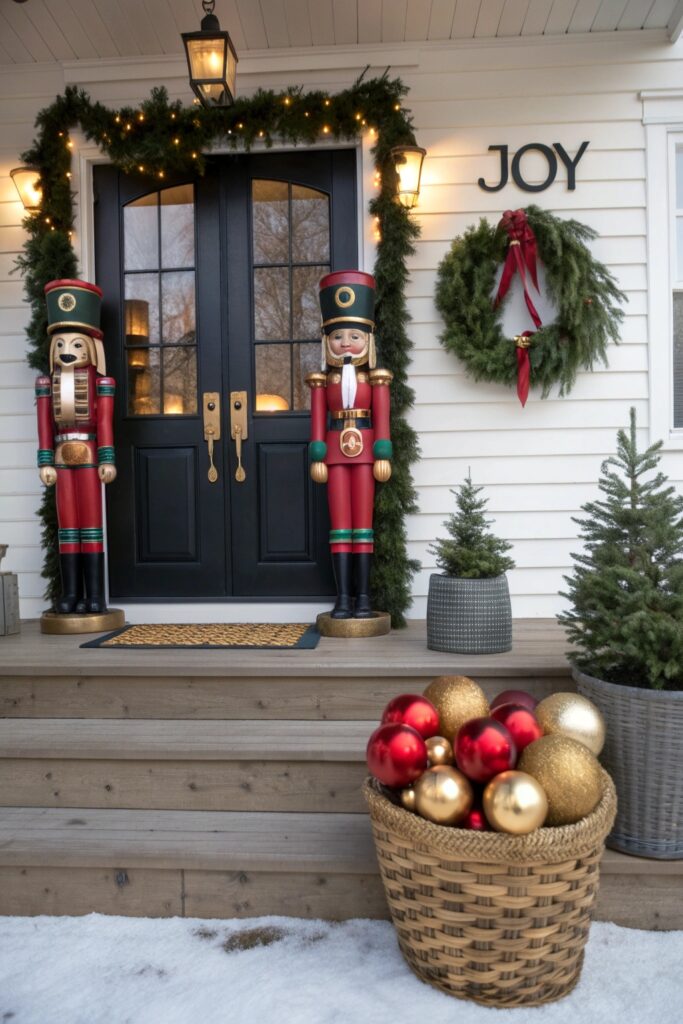 11 Front Porch Christmas Decor Ideas That Feel Festive