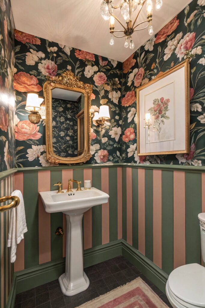 11 Bold Bathroom Wallpaper Ideas That Make a Statement