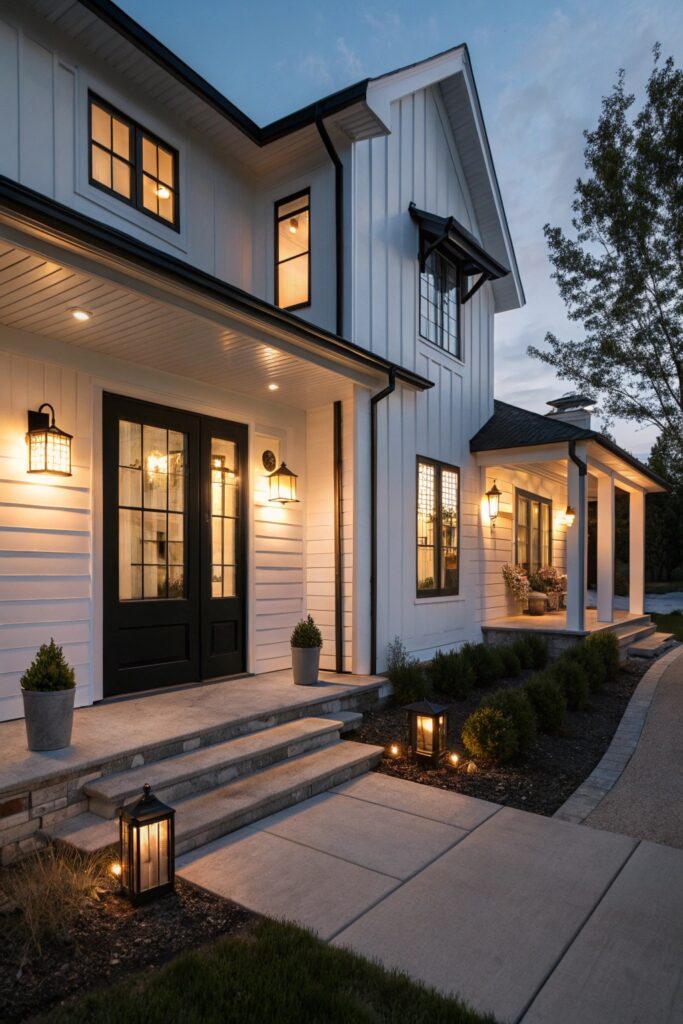 12 Modern Farmhouse Exterior Ideas That Boost Curb Appeal