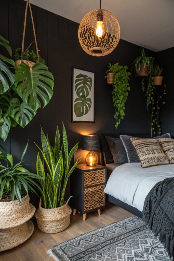 13 Moody Black Bedroom Ideas for a Bold Dark Decor Look