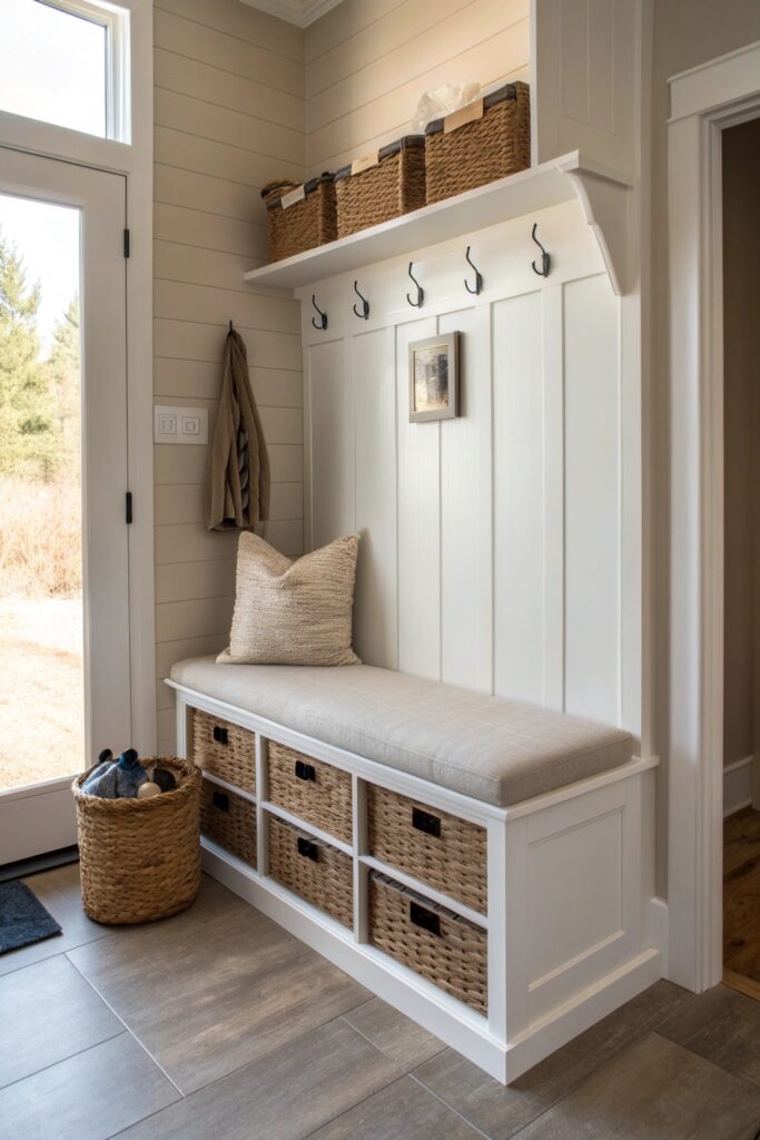 11 Mudroom Design Ideas That Keep Your Home Organized
